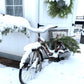 Holiday Panel: Winter; Christmas Bike