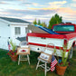 Holiday Panel: Summer; Fireworks Bike 4th of July American, FIREWORK BIKE