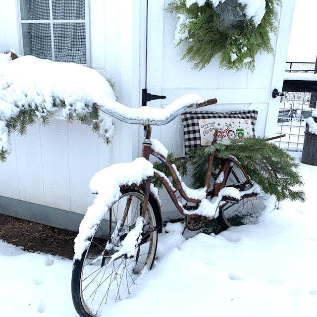 BUNDLE DEAL: Vintage Bike Panels (4 pack) SAVE!!! Spring, Firework, Fall, Christmas