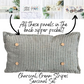 SEASONAL BUNDLE SET: Charcoal/Cream Stripes Pillow (comes with foam insert and these 4 panels in back pocket); Winter Spring Summer Fall Autumn: Thankful Pumpkins, Jack Frost Snowman, Farm Animals/Barn, 4th Of July Parade Bike