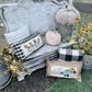 Seasonal Panel: Fall, Autumn Thanksgiving; Thankful Pumpkins
