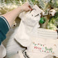 Holiday Panel: Winter, Christmas Lights, String of Lights, Farmhouse, Red, Green, Blue ; MERRY & BRIGHT